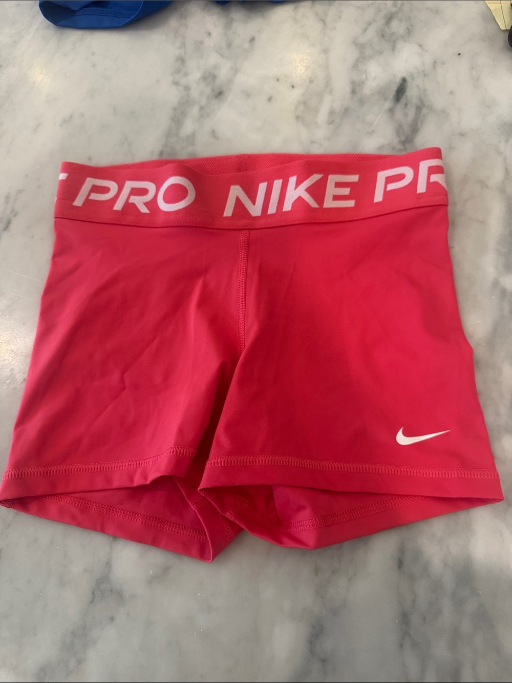 Nike Pro Women's Bright Pink Compression Bike Shorts